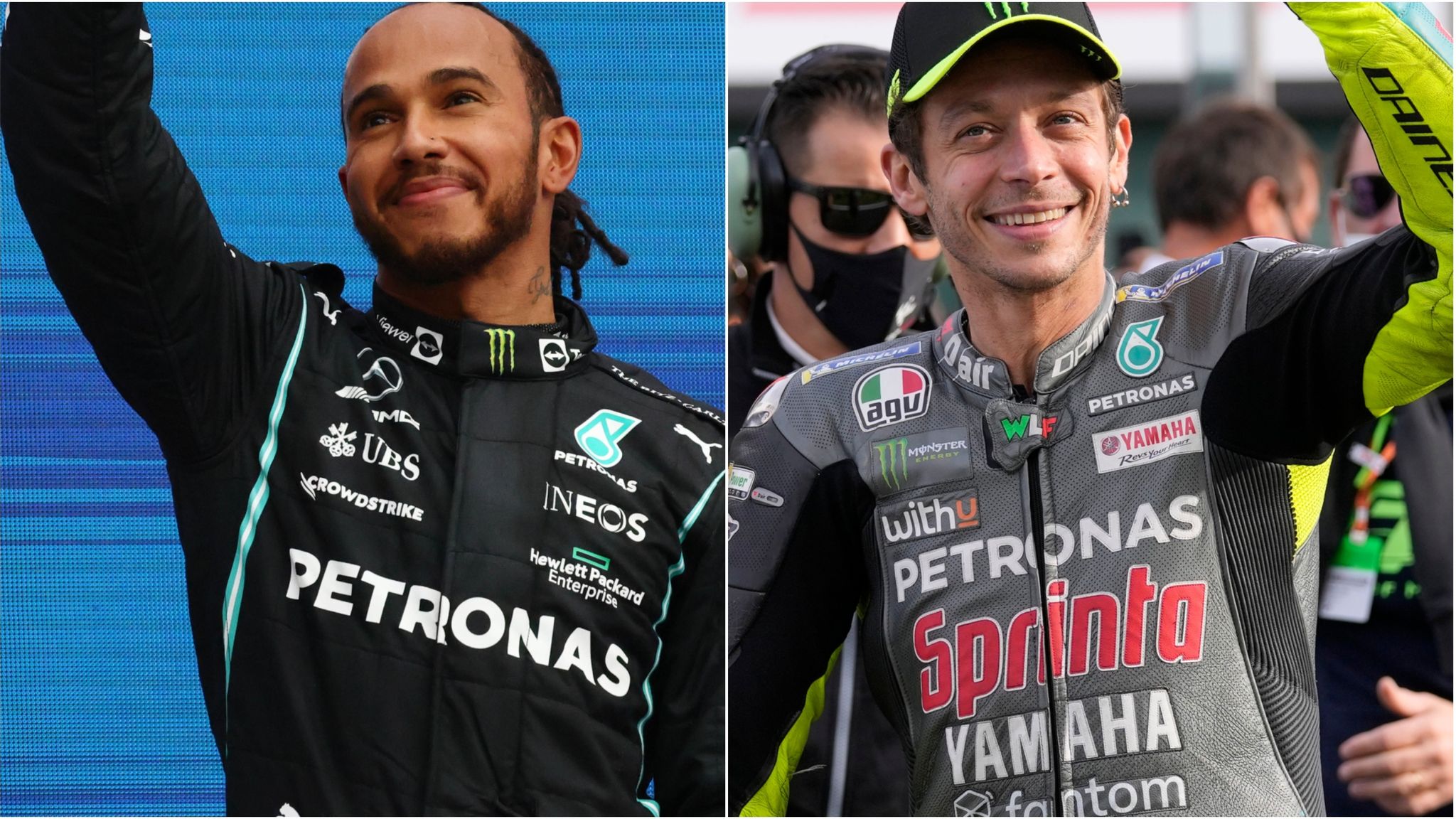 Lewis Hamilton on incredible Valentino Rossi as bike legend ends his career in MotoGP F1 News