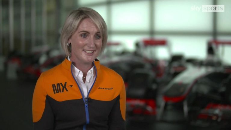 Emma Gilmour admits she feels 'honoured' to have signed for McLaren ahead of competing in the Extreme E off-road series next year