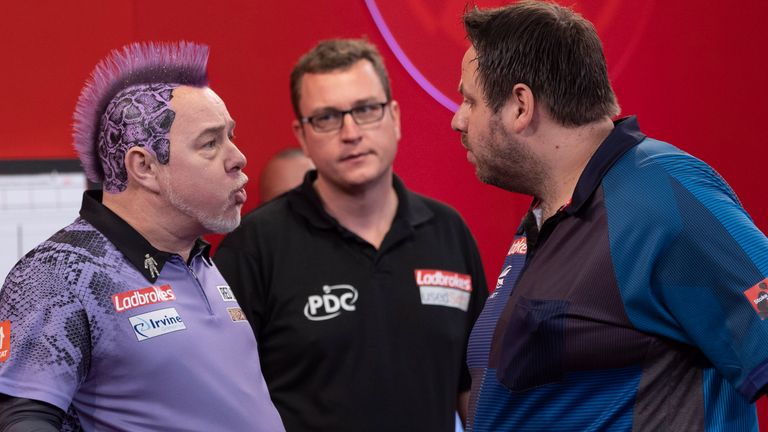 Adrian Lewis opens up about his spat with Peter Wright at the Players Championship