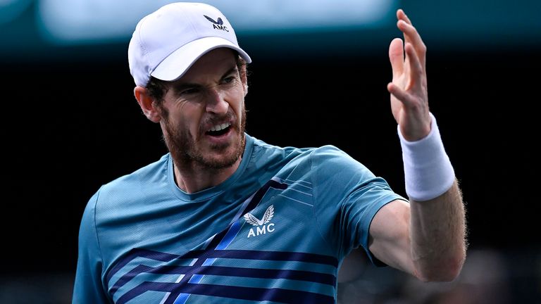 Andy Murray suffered a tough loss to Dominik Koepfer in the French capital