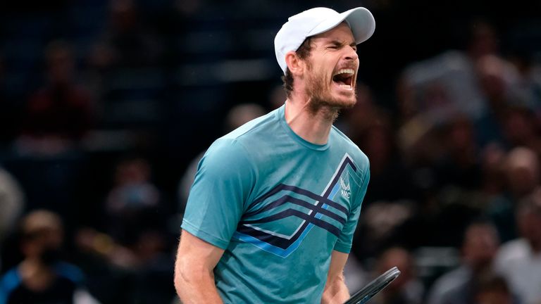 Murray was bitterly disappointed after squandering seven match points during his Paris Masters defeat to Dominik Koepfer