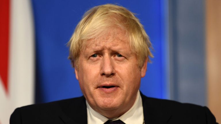 Boris Johnson a salué le 