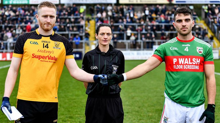 Maggie Farrelly created history in Cavan by becoming the first female referee in a men's county final