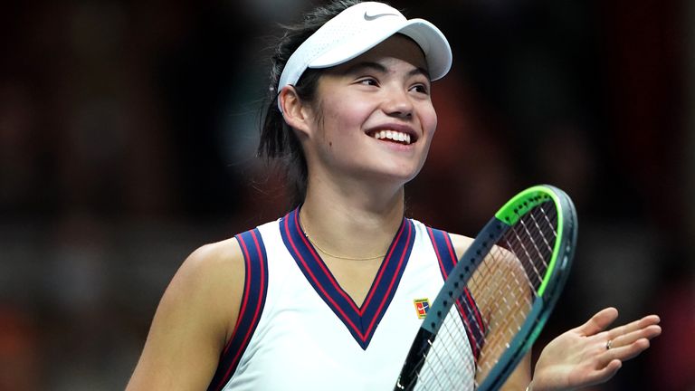 Former British tennis star Barry Kwan said Radocano is still learning her game and expectations are high ahead of the Australian Open