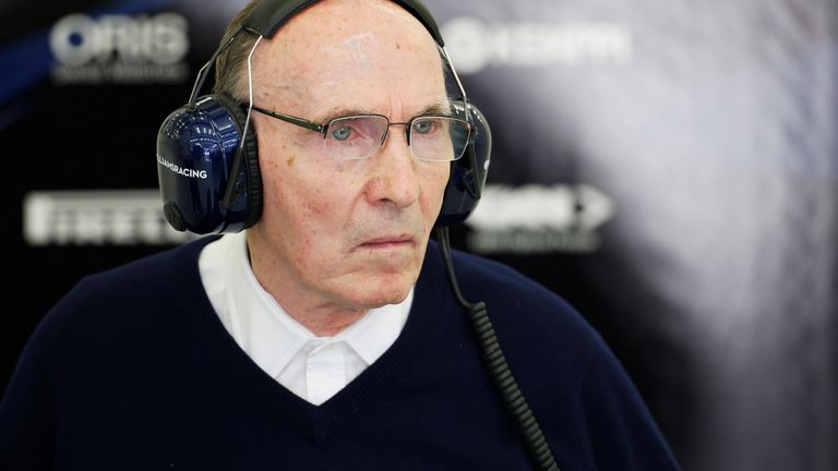 Three-time Formula 1 world champion Sir Jackie Stewart pays tribute to Sir Frank Williams