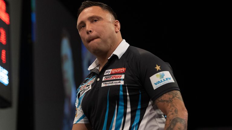 Gerwyn Price suffered a shock defeat to Germany's Martin Schindler