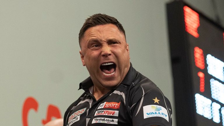 Gerwyn Price, James Wade, Peter Wright and Michael Smith left to battle it out for Grand Slam glory |  Darts News