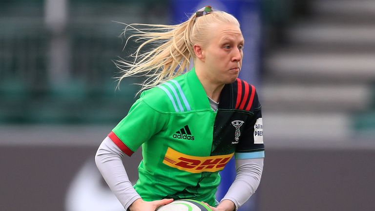 Heather Cowell es una de las dos jugadoras que ganarán su primera gorra con Inglaterra el domingo