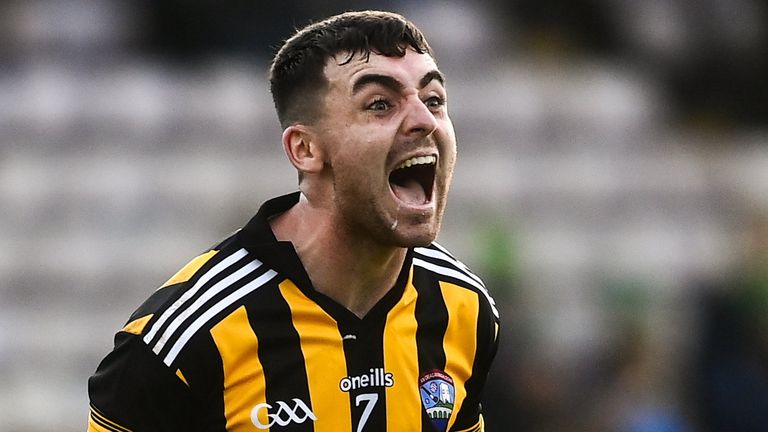 James Foley of Mountbellew Moylough celebrates their victory in the Galway SFC final