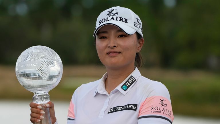 Jin Young Ko stormed to victory in the season finale