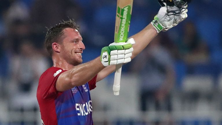 England's Jos Buttler hit the highest score of the ICC T20 World Cup