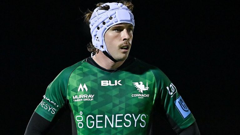 Mack Hansen has scored four tries in five appearances for Connacht