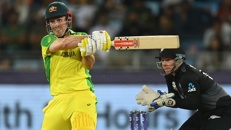 Mitchell Marsh hit an unbeaten 77 as Australia won the T20 World Cup