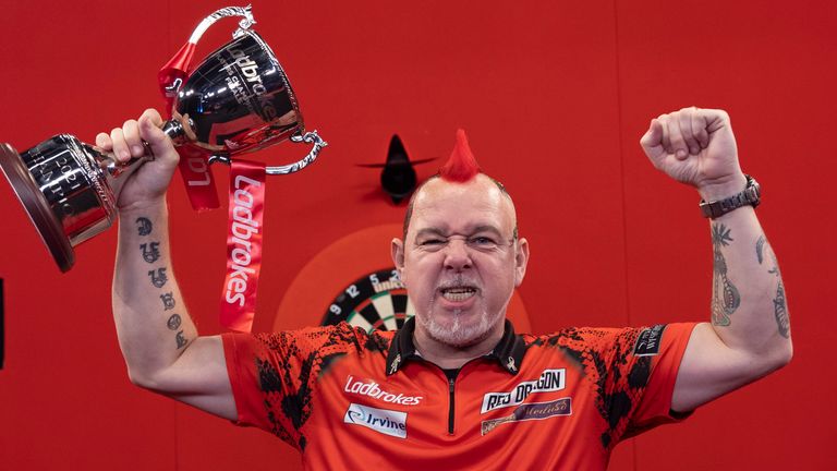 Peter Wright defeated Ryan Searle in a thrilling final to win the Players Championship title