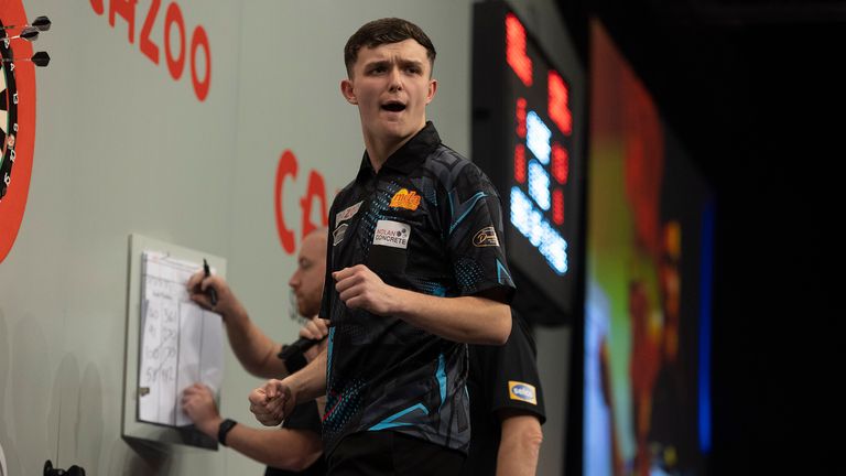 Nathan Rafferty has been one of the breakthrough stars at this year's Grand Slam of Darts