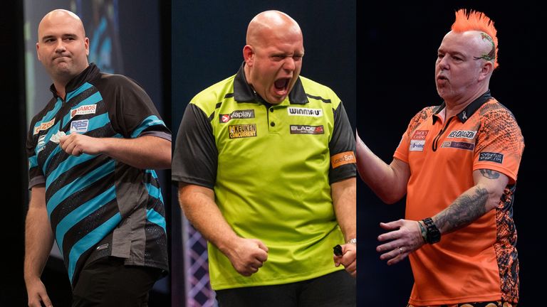 Les anciens champions du monde Wright, Van Gerwen et Cross sont parmi les principaux prétendants à la couronne 2022