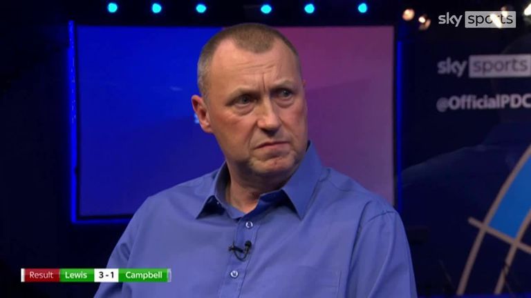 Wayne Mardle gives his reaction to Lewis' first round win over Campbell and looks ahead to his clash with Anderson