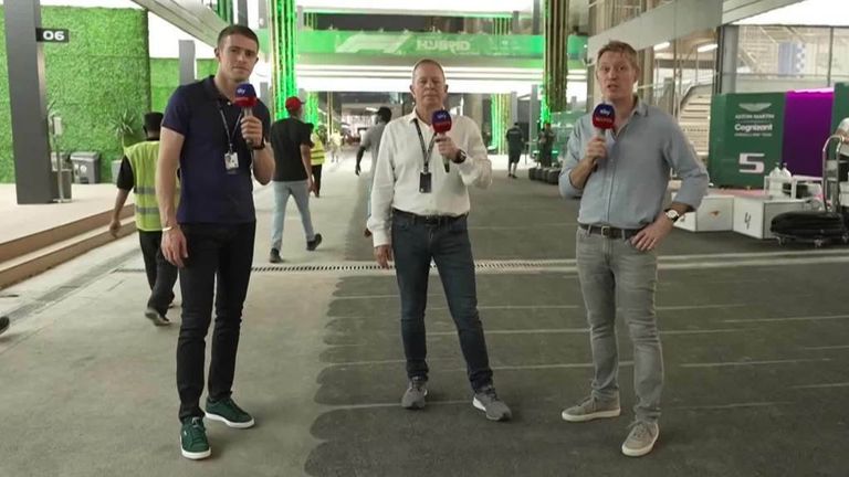 Simon Lazenby is joined by Martin Brundle and Paul Di Resta to look ahead to the Saudi Arabian GP from Jeddah