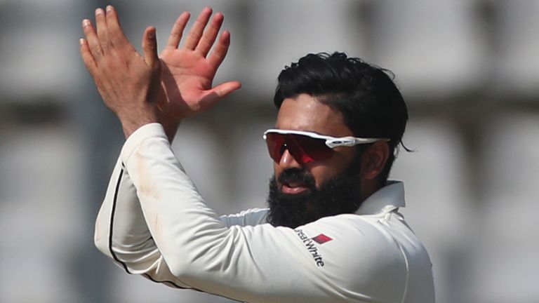 Ajaz Patel took all 10 wickets in India's first innings and four in their second