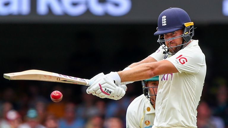Dawid Malan made 80no as England gave themselves hope at The Gabba