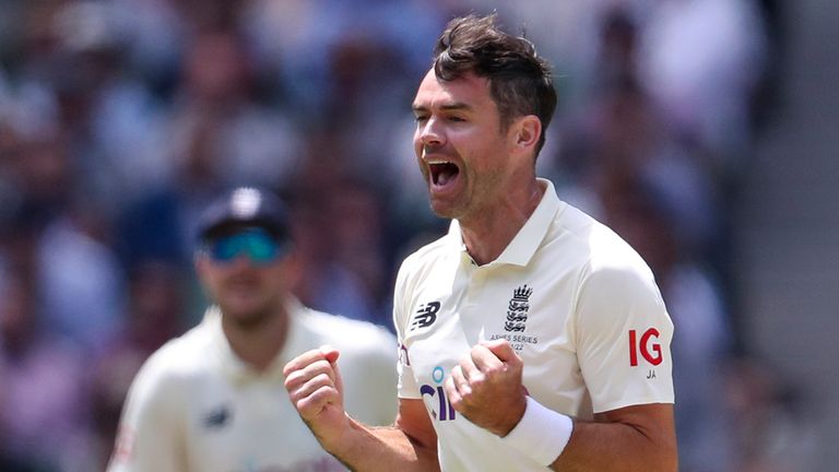 James Anderson bowled brilliantly for England but his efforts look likely to come in vain