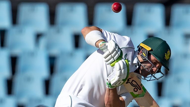 Proteas captain Dean Elgar made a stubborn, inspired half-century