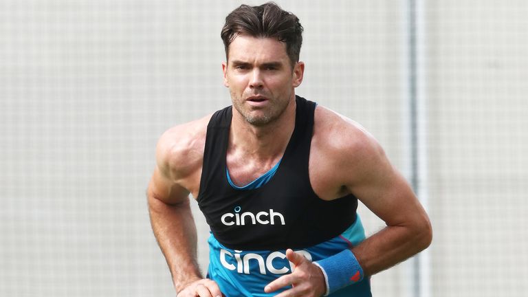 James Anderson is set to miss the first Test through injury
