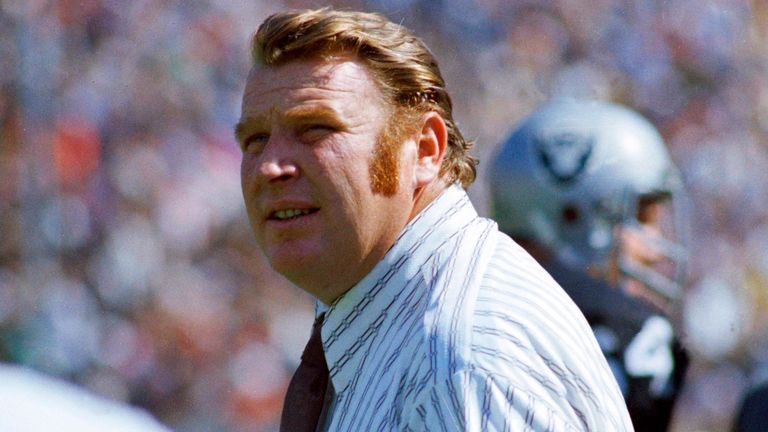 Madden served as head coach of the Raiders from 1969 to 1978