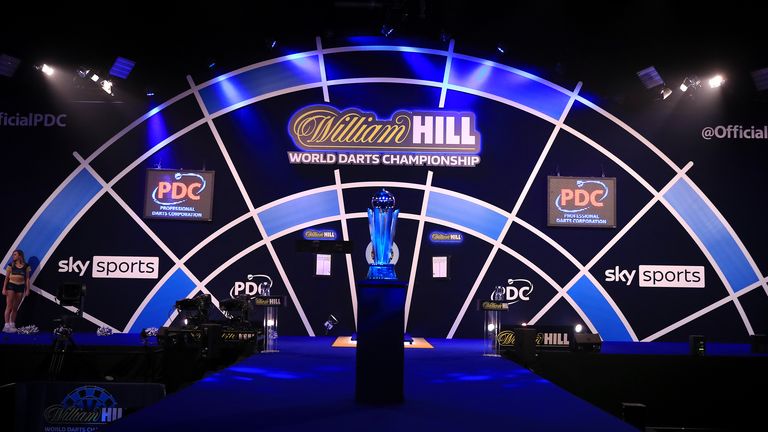 The stage is set at the Ally Pally