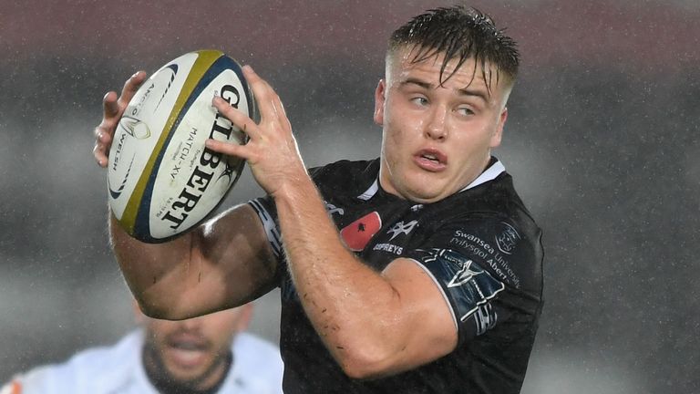 The Ospreys said Ifan Phillips is in a stable condition