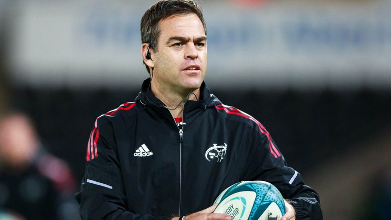 Munster head coach Johann van Graan will depart the province to Bath at the end of the season 