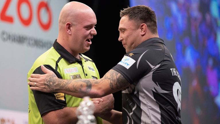 Price and Van Gerwen could renew their rivalry at Alexandra Palace