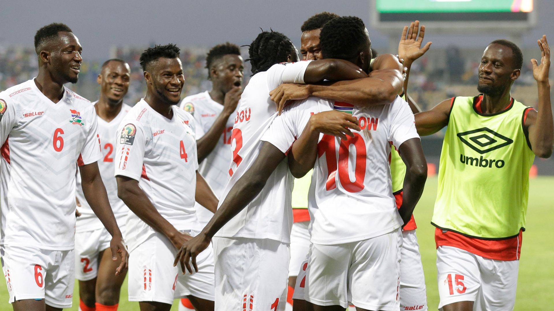 Giant-killers Gambia reach AFCON last eight