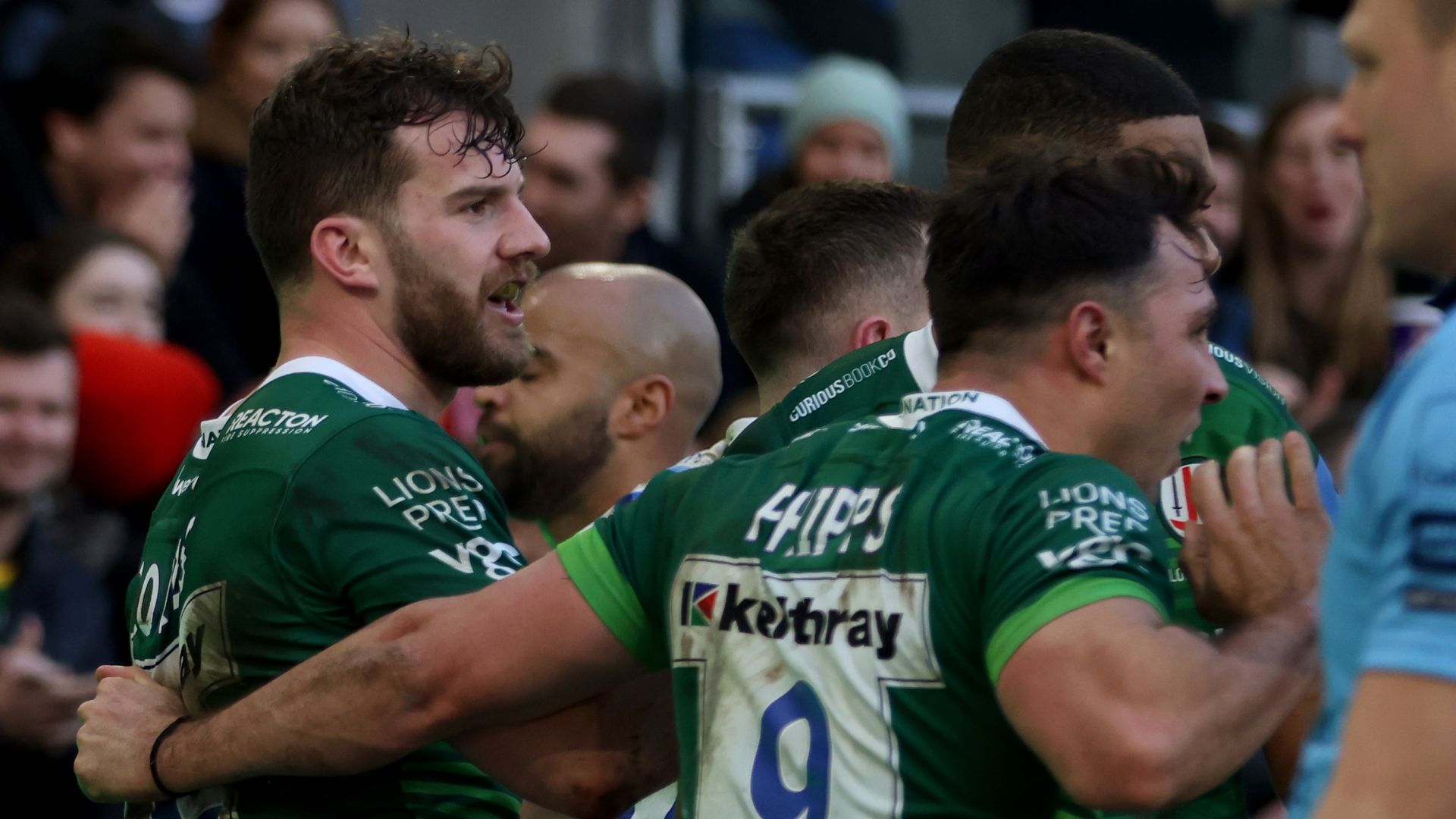 Irish come back to beat Exeter; Saints too strong for Worcester