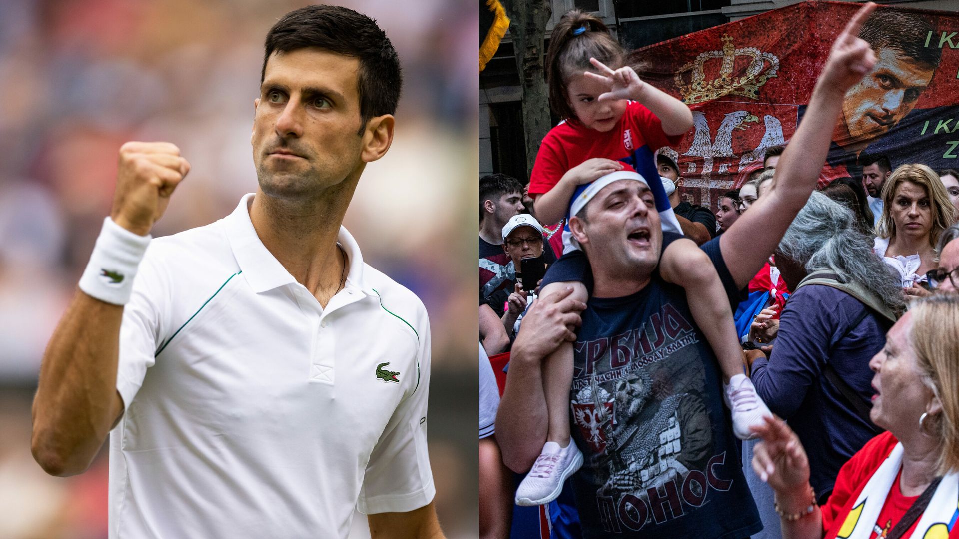 Djokovic back in training | 'I want to stay and compete'