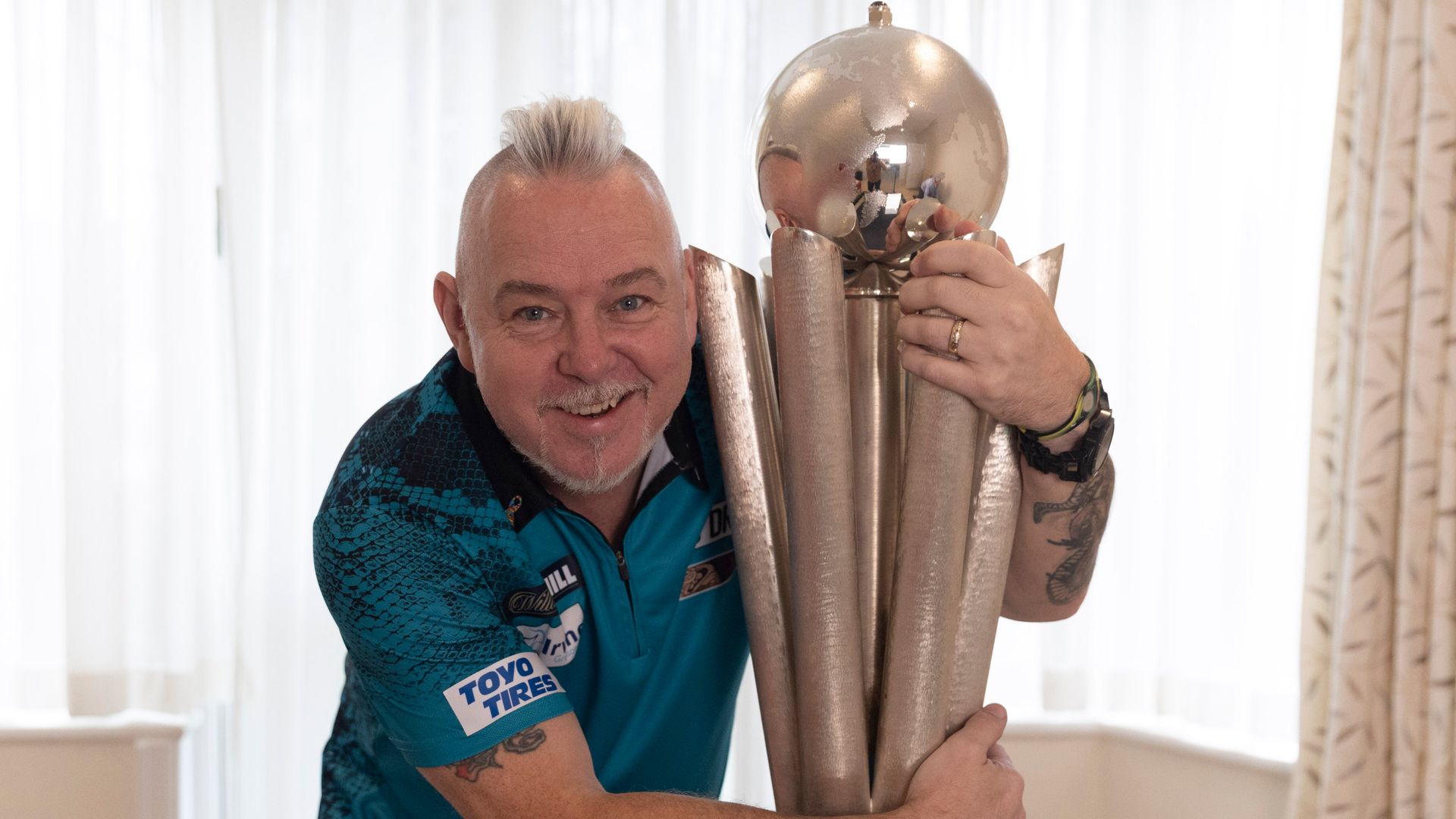 Wright plans on dominating planet darts for a long time yet