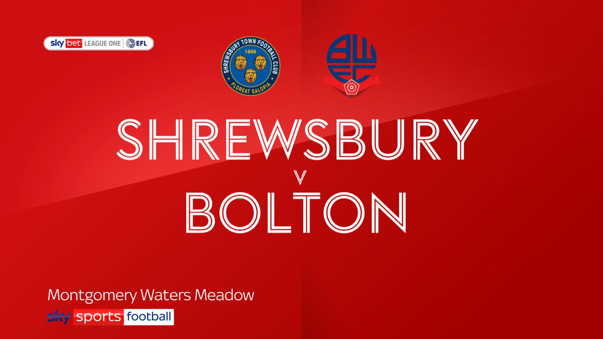 Shrewsbury 3 – 2 Bolton
