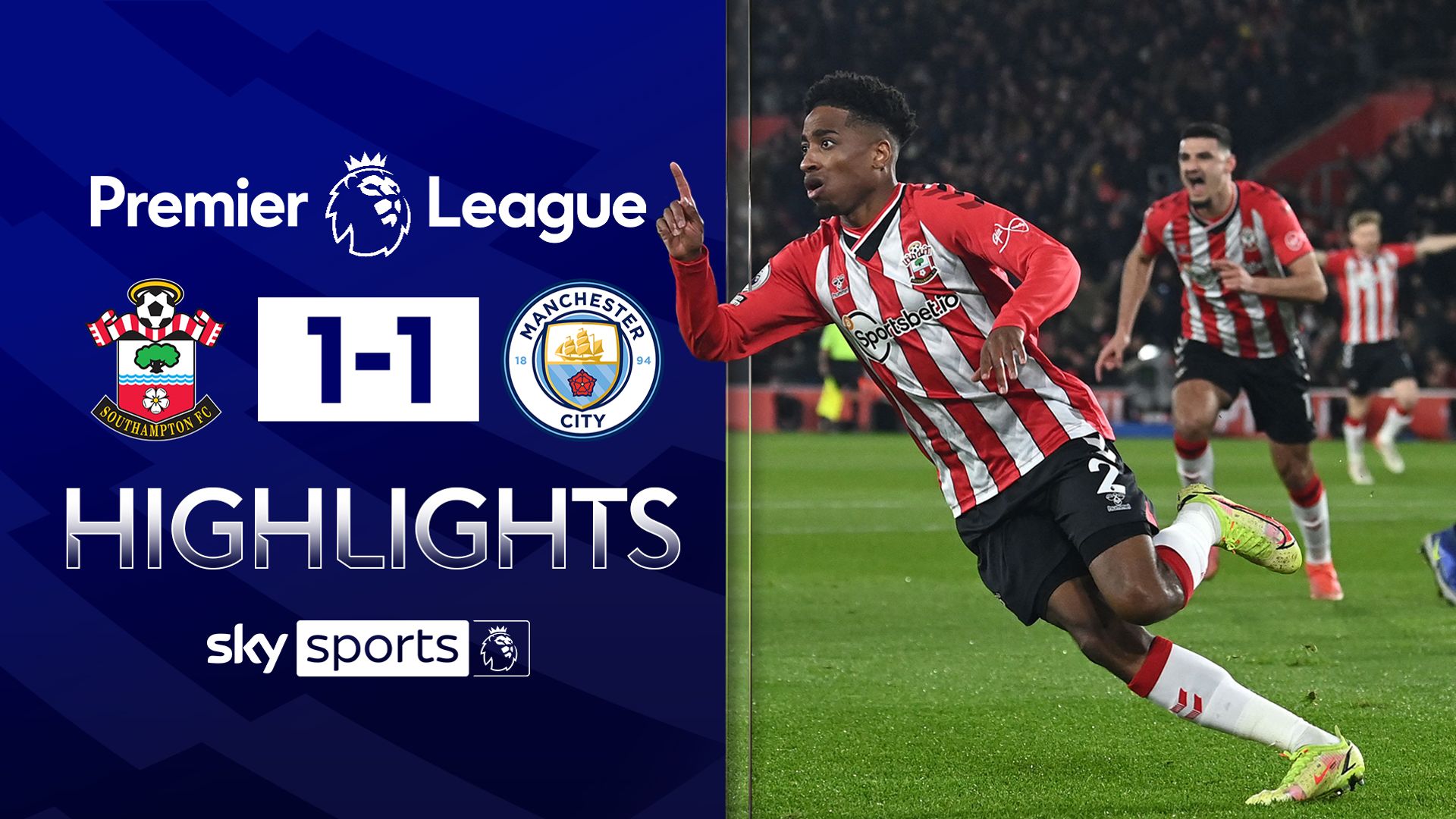Saints hold leaders City to a point