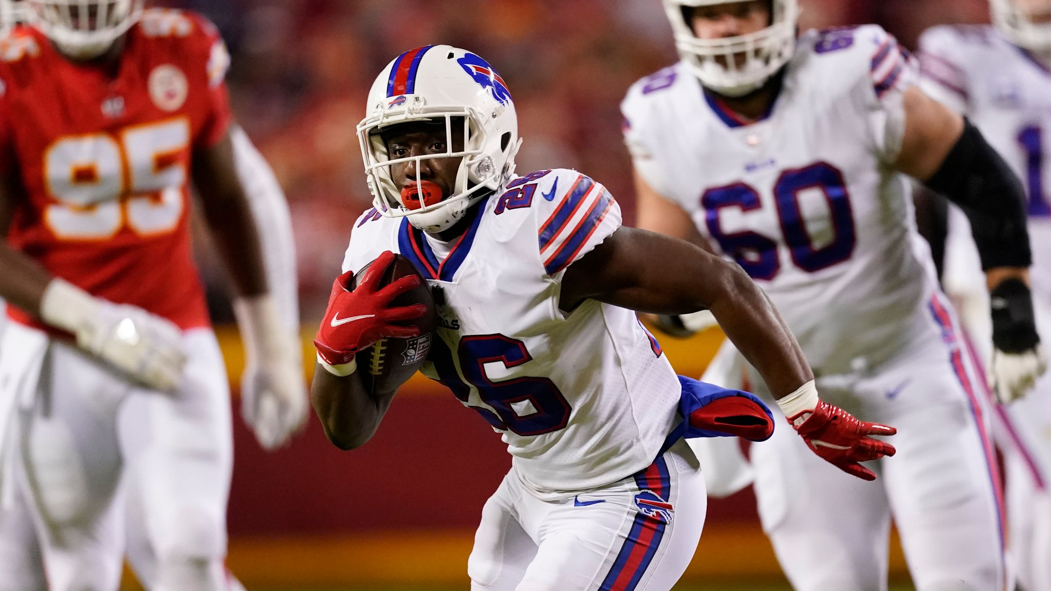 Devin Singletary caps opening drive for the Buffalo Bills with a