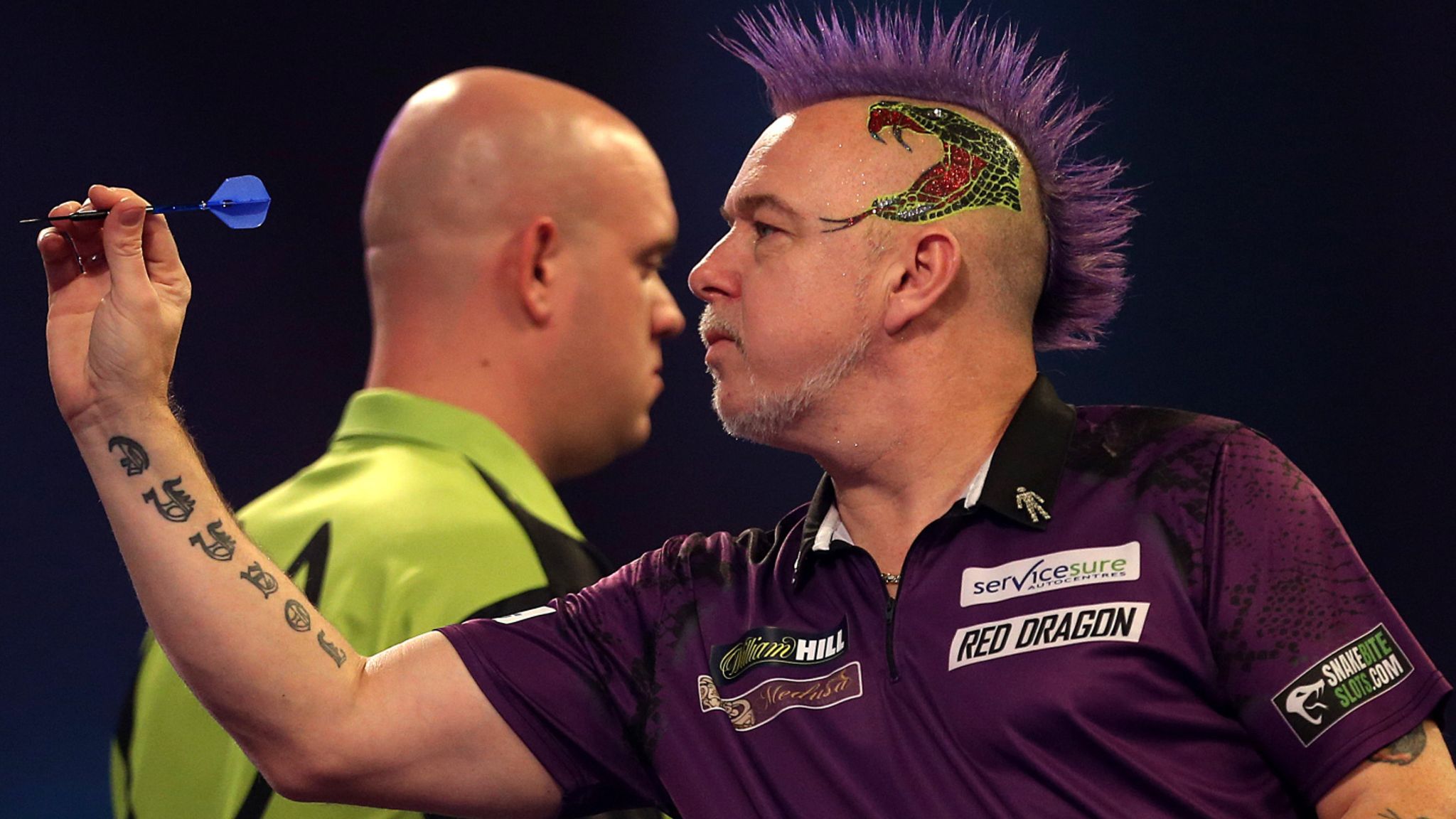 Michael van Gerwen dismisses Peter Wright criticism and vows to 'fight back harder' in Premier League Darts Darts News | Sky Sports