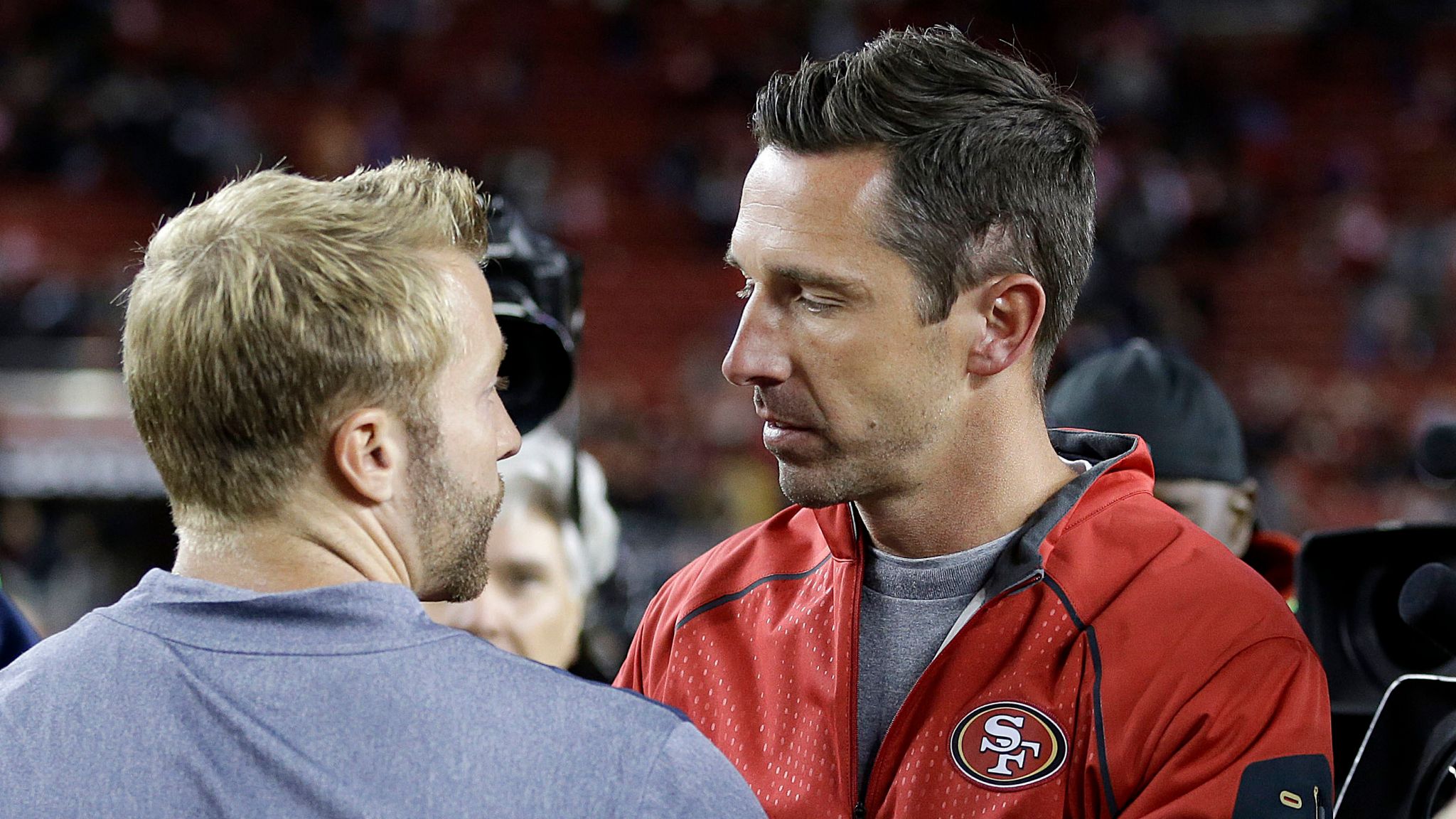 Rams, Sean McVay have a Kyle Shanahan problem; here's the history - Los  Angeles Times