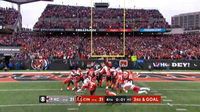 Cincinnati Bengals rookie Evan McPherson kicks a game-winning field goal and makes the Bengals the AFC North Division Champions