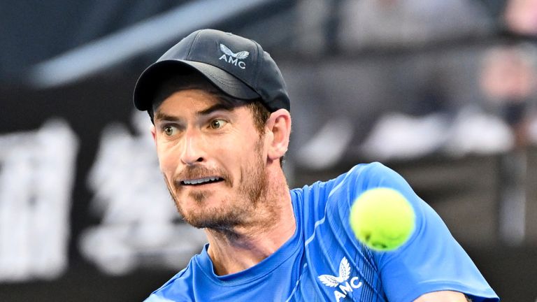 Murray went out in the second round of the Australian Open last month