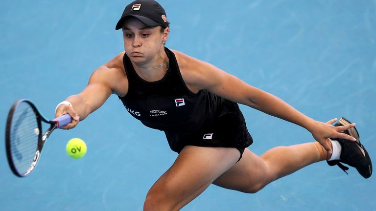Barty will be looking to win his home Grand Slam for the first time 