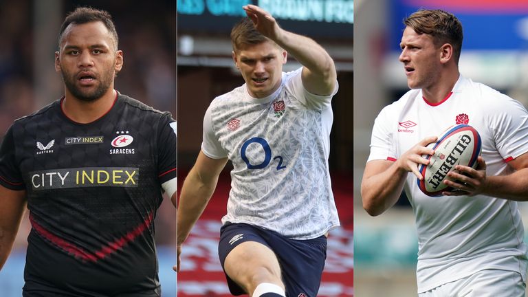 The likes of Billy Vunipola, Owen Farrell and Alex Dombrandt are each in different spaces ahead of Eddie Jones naming his Six Nations squad 