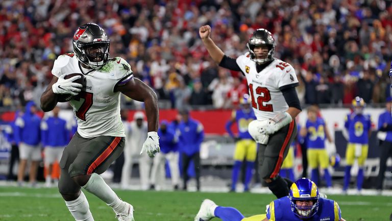 Tampa Bay Buccaneers running back Leonard Fournette earned the nickname 'playoff Lenny' due to his stellar performances in the postseason