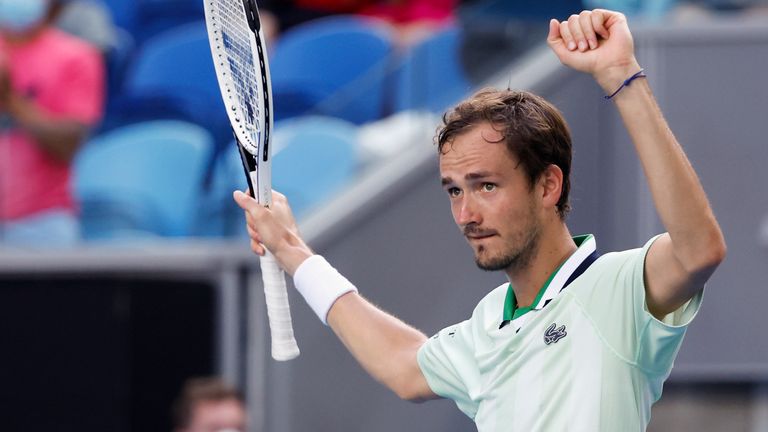 Daniil Medvedev ranted about the match being boring as he overcame Maxime Cressy to reach the Australian Open quarter-finals
