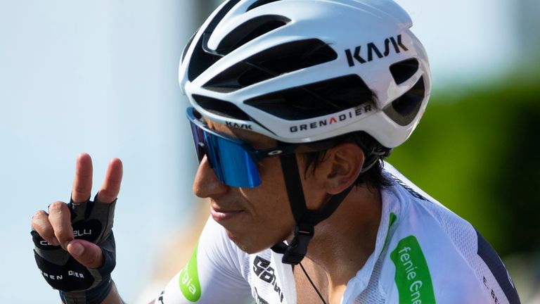 Bernal had been training in Colombia to prepare for the upcoming season