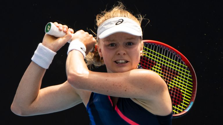 Harriet Dart grabbed her spot in the main tournament with victory in her last qualifier 