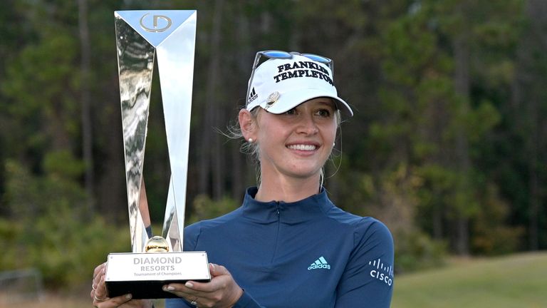 Jessica Korda will be aiming to defend her Tournament of Champions title